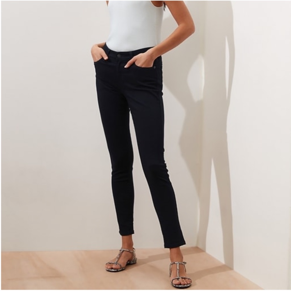 Banana Republic Black Skinny Jeans 28